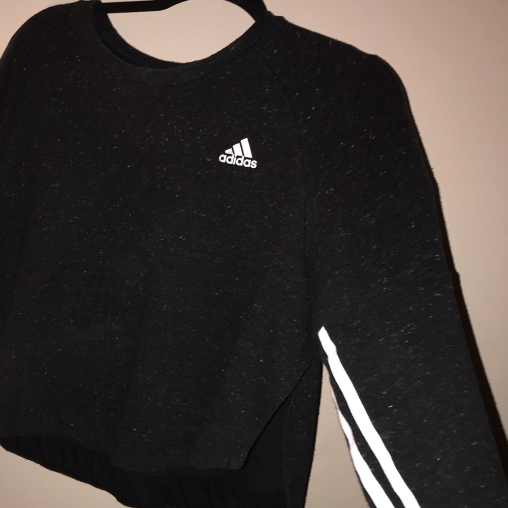 Adidas cropped crewneck